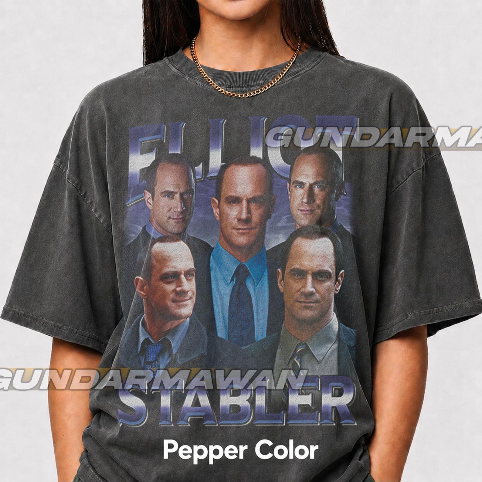 Limited Elliot Stabler Vintage T-Shirt, Gift For Woman and Man Unisex T-Shirt | Timnas FD XL