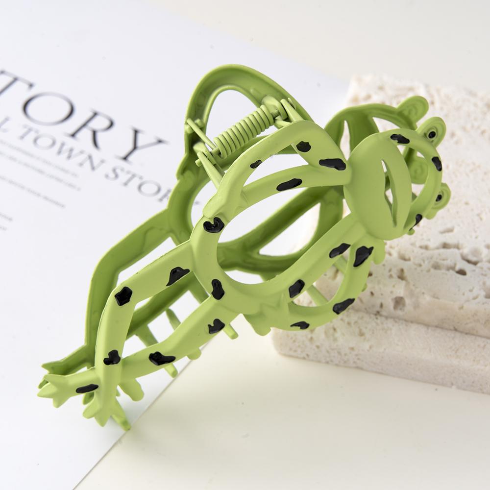 

Заколка для волос с рисунком лягушки из сплава, милая зеленая заколка для волос, бесплатная доставка, заколки, хвостик, женские аксессуары для волос в виде акулы