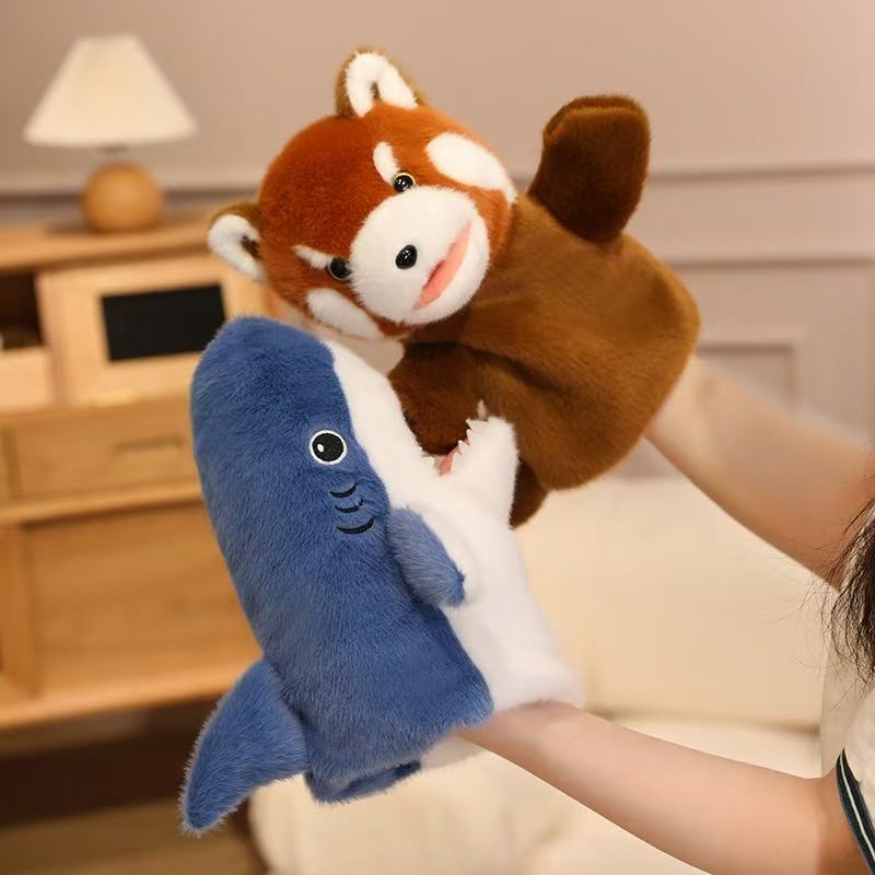 25cm New Simulation Puzzle Funny Animal Figurine Stuffed Plush Toy Cartoon Anime Cute Children's Birthday Gift Fun Doll