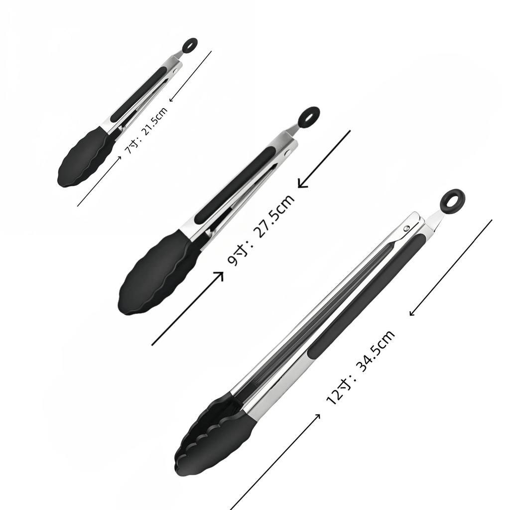 High-Temperature Resistant Silicone Kitchen Food Clip