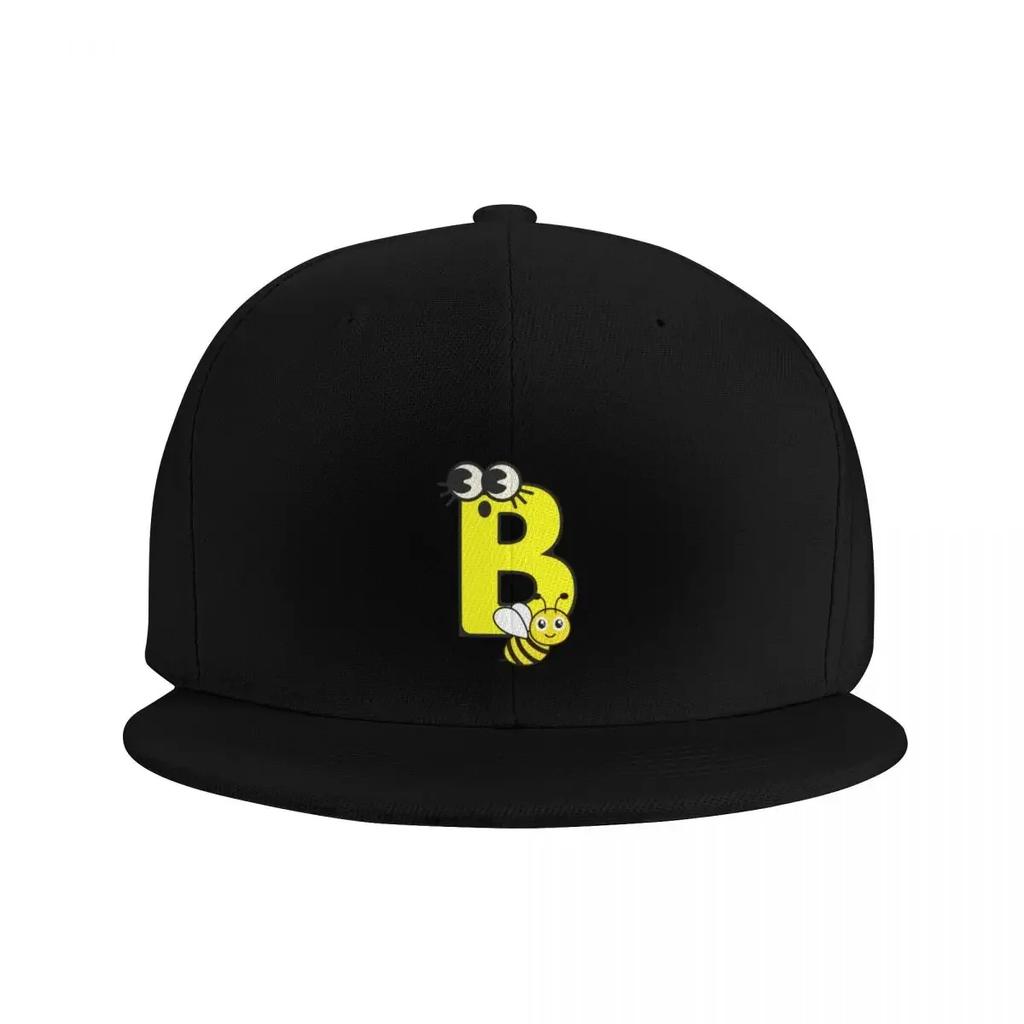 Bee funny letter B Baseball Cap Anime Trucker Cap Hip Hop Hats For Women Unisexs