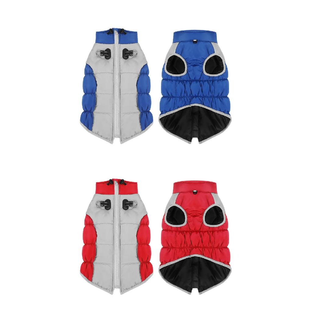 Windproof and Warm Dog Coat Comfortable and Soft Dog Jacket Cold and Wind-resistant Down-like Cotton-padded Dog Apparel