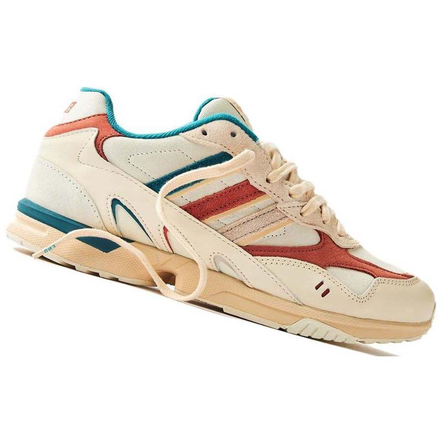 EINDE. x adidas Torsion Super Equals - Crème Unisex Sneakers Legend-Earth Bold-Green ID7589