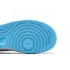 Nike Air Force 1 Grade School 'White Aquarius Blue' (Unisex) White / White / Aquarius Blue Kids' Skateboarding Shoes FV5948 107