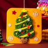 1-4PCS Christmas DIY Embroidery Kit Handmade Sewing Needlework Kids Craft Set Holiday Gift Home Decoration Room Decoration