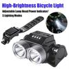 IPX6 Waterproof LED Bike Headlamp Rainproof Design Cycling Headlight  Cycling Accessories