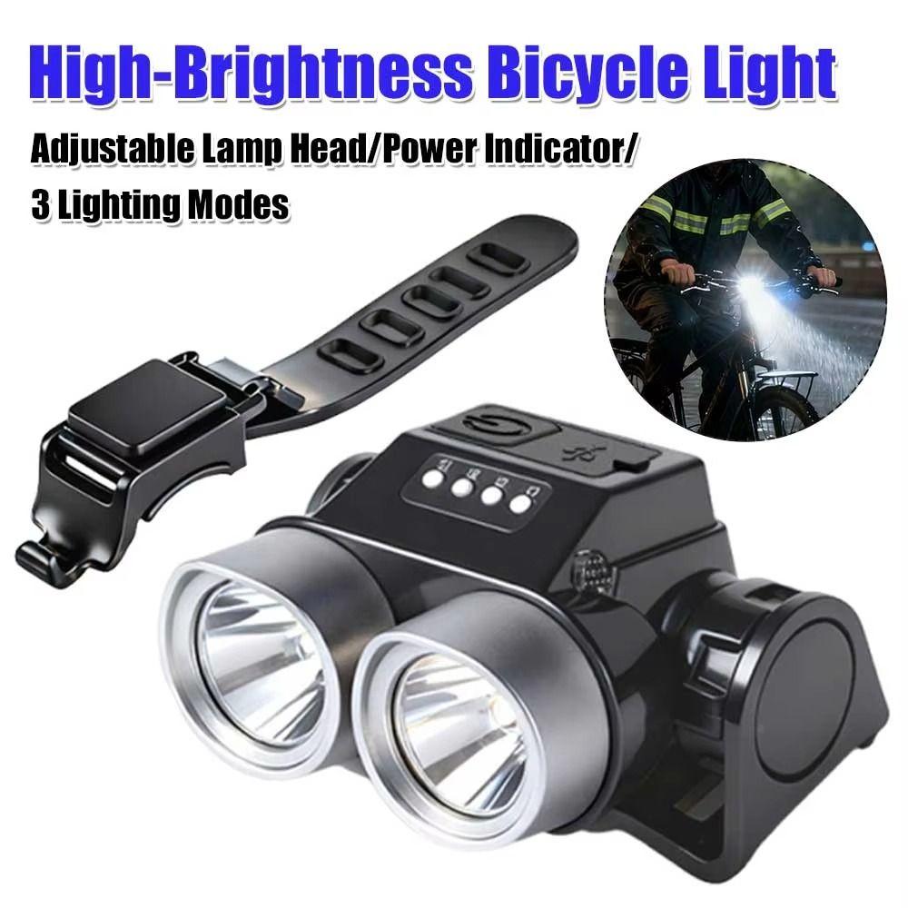 IPX6 Waterproof LED Bike Headlamp Rainproof Design Cycling Headlight Cycling Accessories