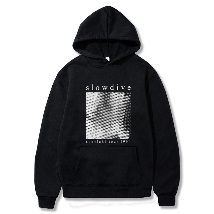 Slowdive Souvlaki Tour Pullover Hoodie  Pullover Classic Cozy Fleece  Hoodie Pullover Clothing Men's Hoodie