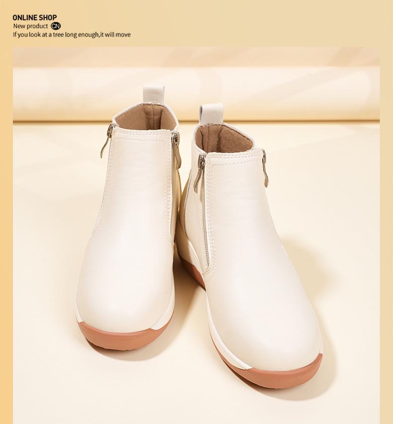 2025 Jaro/Podzim Retro Dámské Mokasíny s Měkkou Podrážkou ve Velkých Velikostech – Prodyšné, Ležérní, Jednoduché Boty pro Maminky