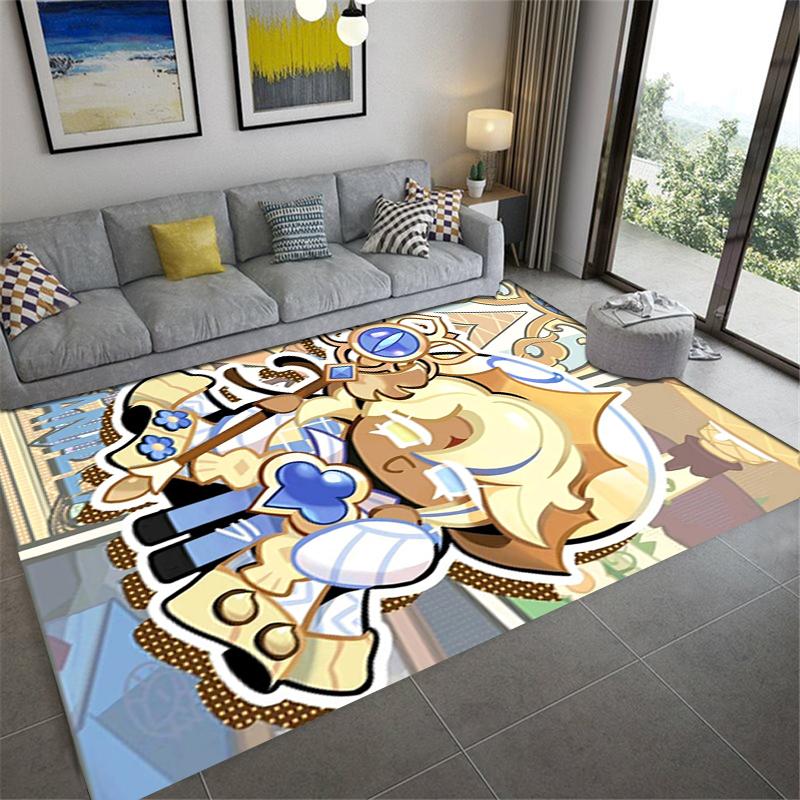 2025 New Cookie Run Kingdom Carpet Rug for Living Room Bedroom Home Sofa Decoration,Kids play Non-slip Floor Mat17