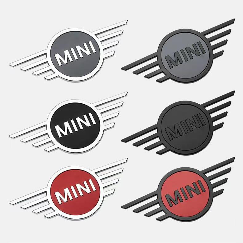 3D Metal Car Rear Badge for Mini Cooper F55 F56 F54 Countryman Clubman JCW R56 R60 F60 Front Emblem Sticker Accessories