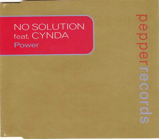 

CD NO SOLUTION, CYNDA - The Power 0530122 Pepper Records 1999 Japan Dance & Electronica Used