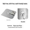 Erheshen Heavy-Duty Traceless Adhesive Wall Hooks