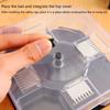 Cockroach Trap Bug Catching Tool Cockroach Box Home Indoor Kitchen Safety Physical Bug Size Pass Kill Trap Trap