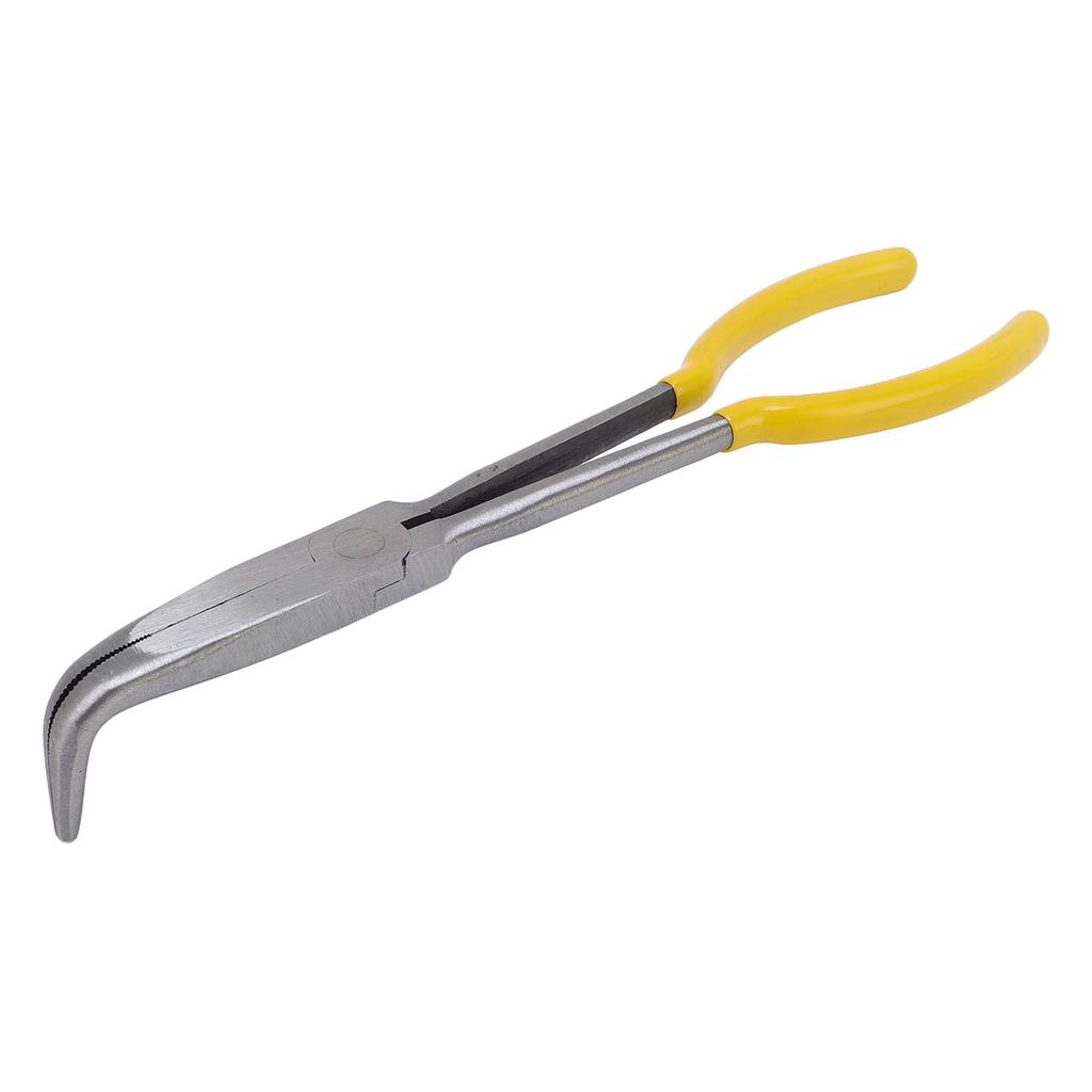 Long Reach Plier 11 Inch Extra Long Needle Nose Pliers 90 Degrees  Bent Nose Pliers with Comfort Grip