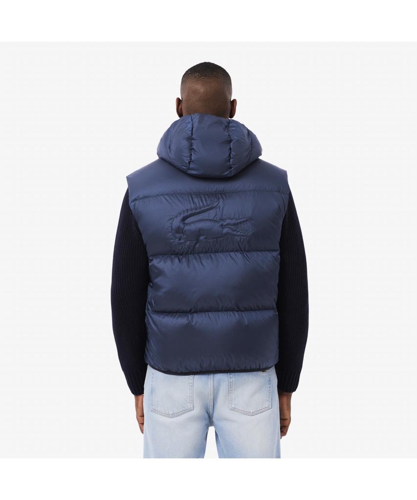 Lacoste Men'S Ripstop Duck Down Vest Bh2895-55N 166