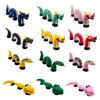 1Set Parodie Cartoon Chinesischer Drache PVC Loch Schuh Charms Diy Lustige Schuh Zubehör Croc Schlange Dekorationen Schnalle Geschenk