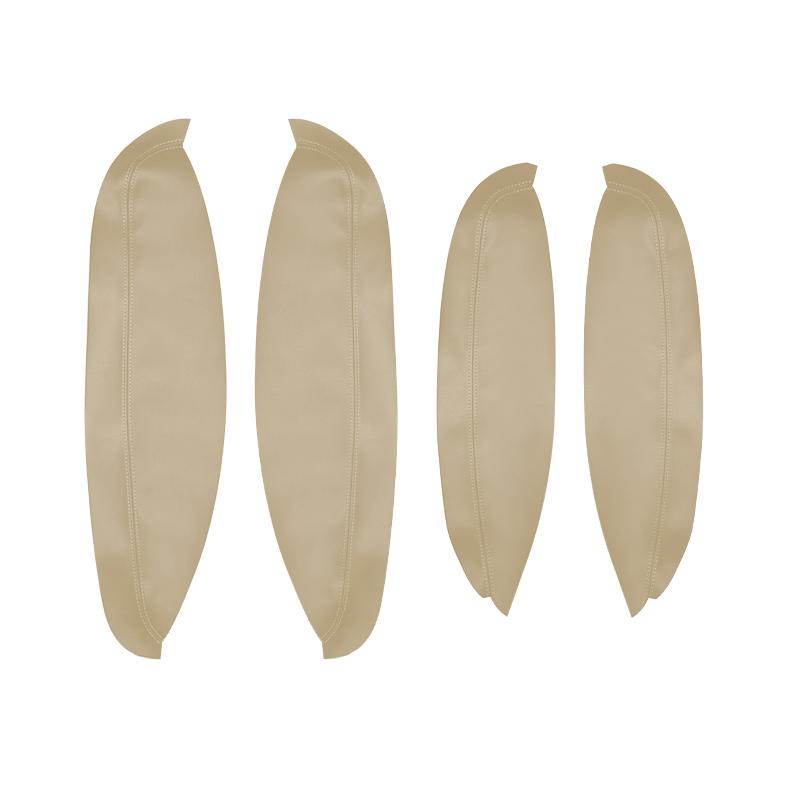 4pcs Car-styling Microfiber Leather Door Armrest Protection Cover Side Armrest Panel Cover For Nissan Qashqai J10 2007-2015