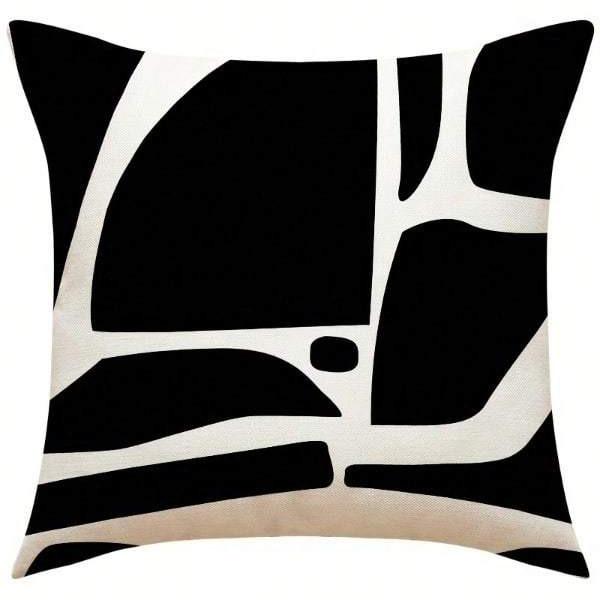 Modern Abstract Pillowcase Set ,Sofa Bedroom Cushion Cover, Single-sided Printing, Without Pillow Core