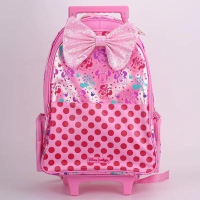 Kids Backpack Large Capacity School Bag Lunch Tote and Rolling Backpack