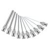 12Pcs Stainless Steel Industrial Glue Injection Needle Blunt Tip Glue Dispenser Tip
