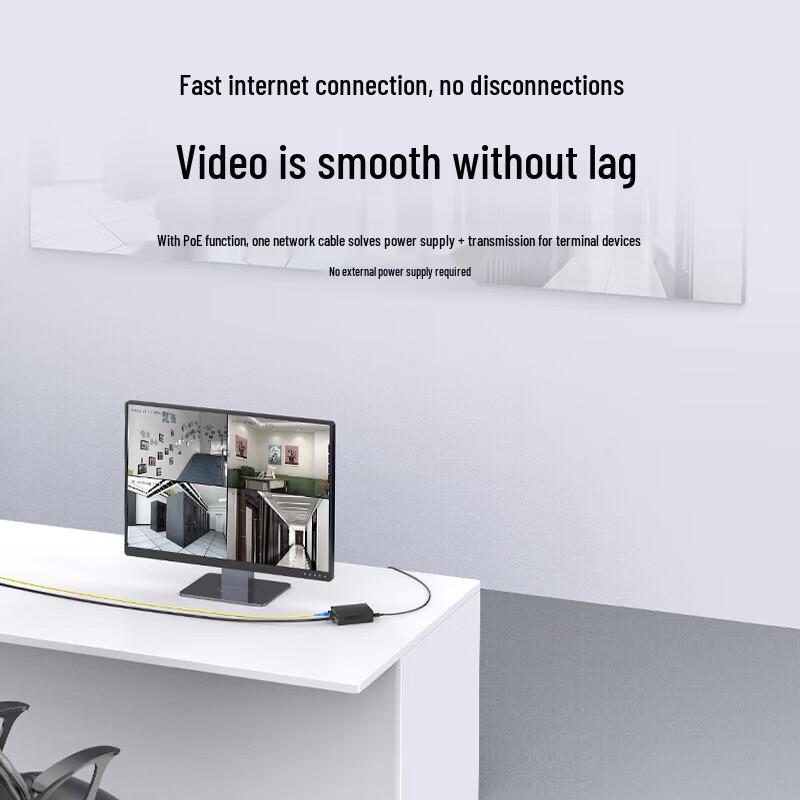 Shengwei Gigabit POE Glasfaser-Transceiver-Paar