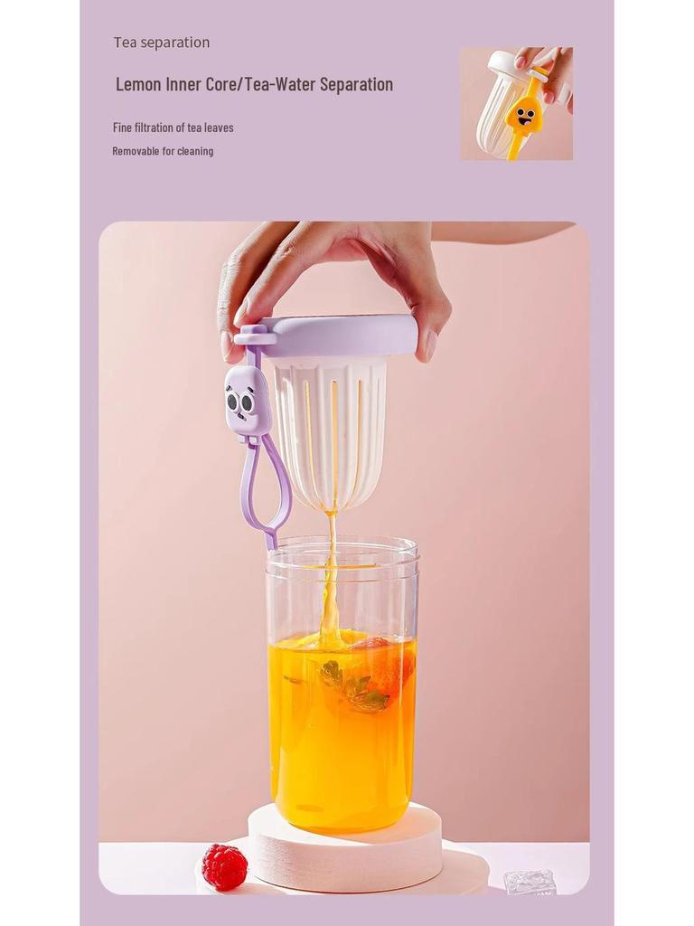 Portable High-Capacity Straw Water Cup - Summer Cool Design for Girls