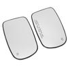 Exterior Mirror Glass Set 68101147AA Heated Power Rear View Mirror Glass Assembly for 200 2011?2014