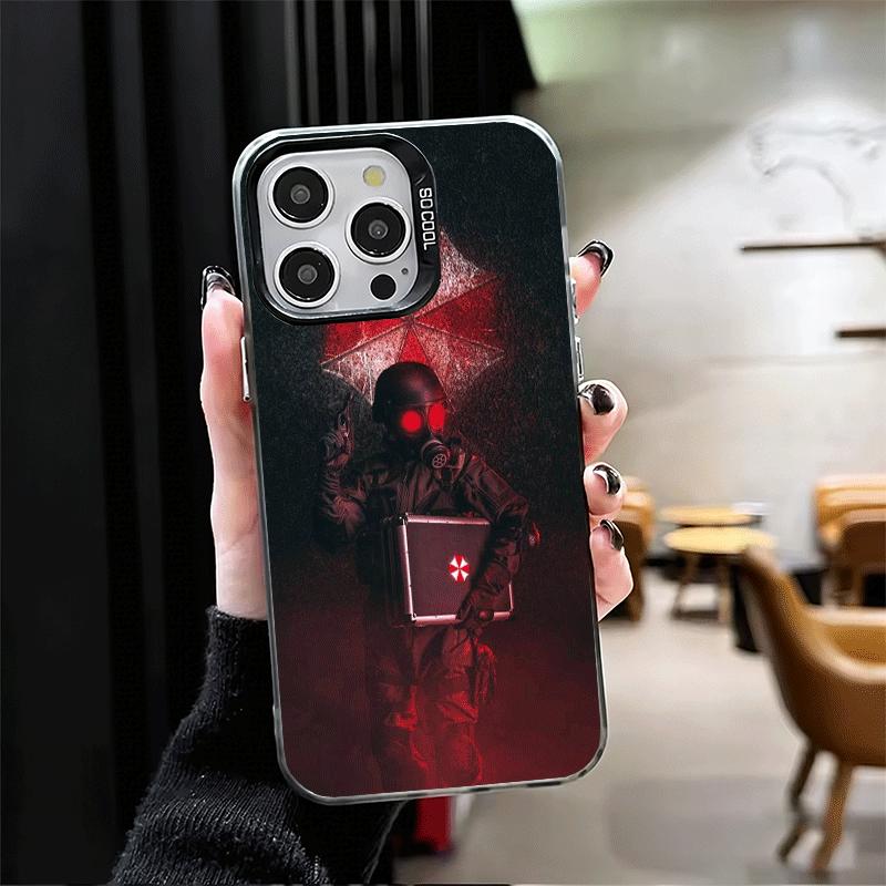 R-Resident-Evil Game Soft Phone Case for iPhone 15 16 17 Pro Max 17Air 16E 14 Plus 13 12 Mini Shockproof Cover Back Shell