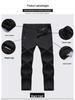 Men's Breathable Elastic Quick-Dry Ice Silk Pants - Loose Fit, Plus Size, Summer Fashion Casual Long Pants