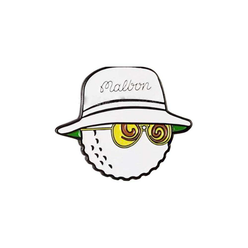 Clip per cappello da golf Segnalini da golf Magnetici staccabili Lega di zinco Antiruggine Etichette per palline Regali per cintura tasca