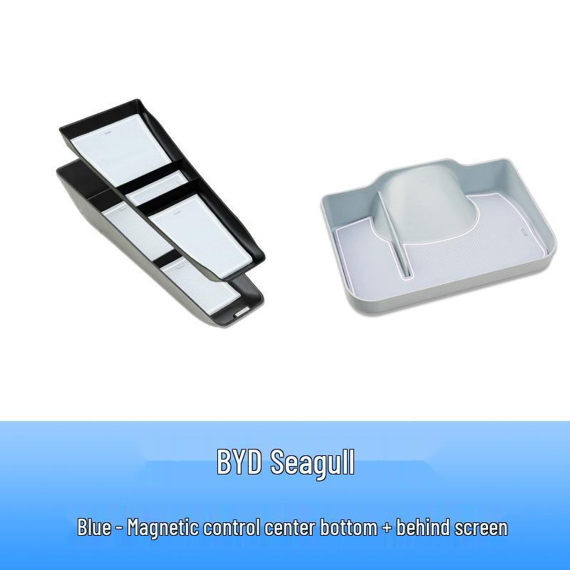 BYD Seagull Center Console Double-Layer Magnetic Storage Organizer
