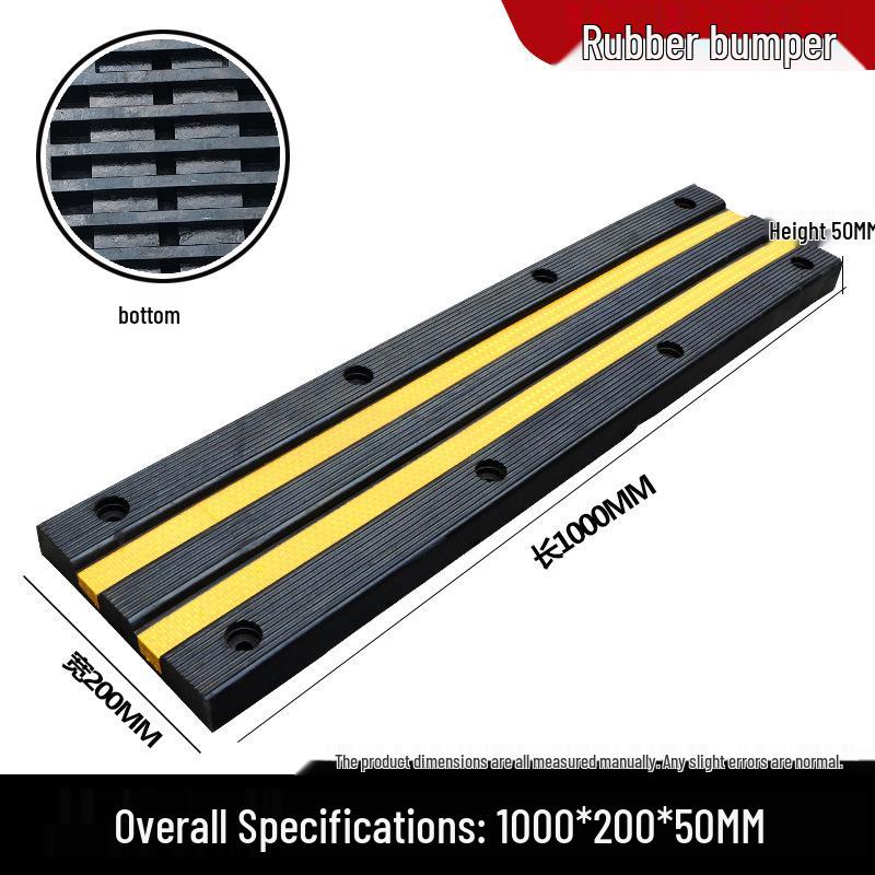 Thickened Rubber Anti-collision Strip: Corner Wall Edge Padding for Docks and Trucks