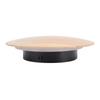 Wood Wall Sconce Hardwired Warm Light Round Indoor LED Wall Lamp for Living Room Bedroom Hallway Kitchen Bathroom 7.48in Dia.