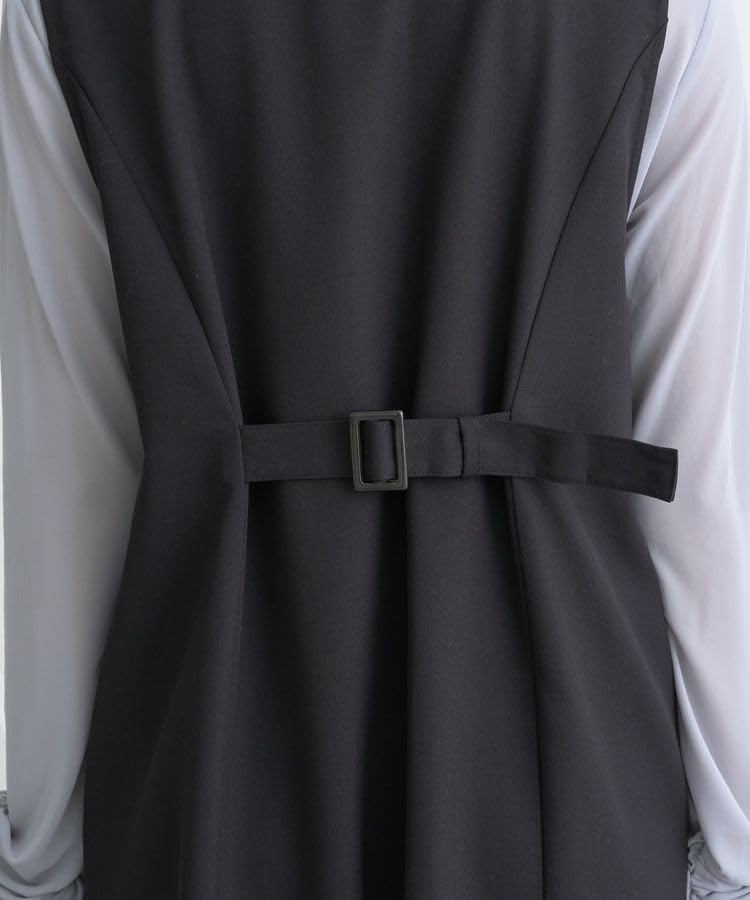 Earth Music & Ecology Women's Casual Dress, Gilet Dress, Black