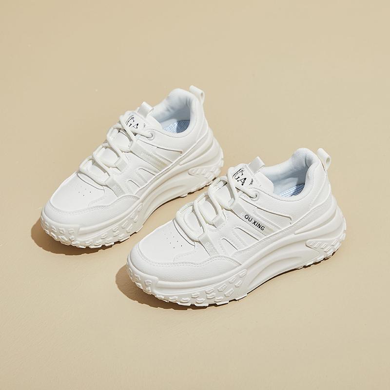 Fashion 2024 Trendy Spring and Autumn Sneakers Vulcanized Women's Shoes Sneakers Fashionable and Versatile Sneakers