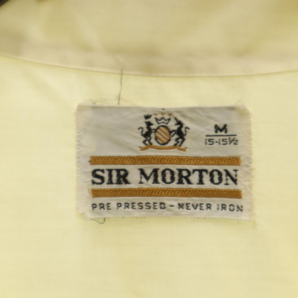 SIR MORTON 60s vintage Short sleeve Open collar shirt M Generation Men's Used