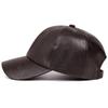 Casual Wear Men Vintage Hat Adjustable Sun Protection Hat Sun Cap Leather Baseball Cap  Dad Hat