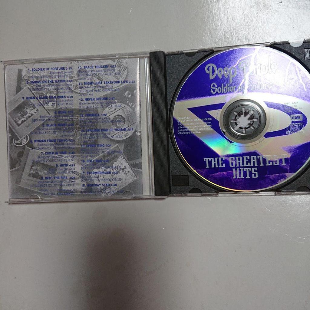 [USED] Rare Korean edition! DEEP PURPLE/Soldier of Fortune