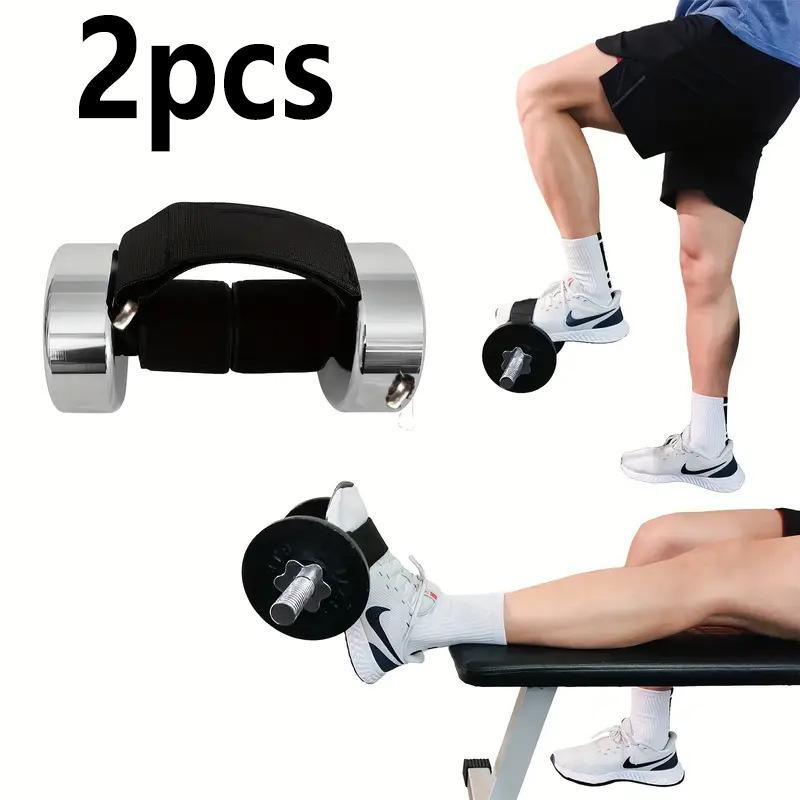 Adjustable Dumbbell Strap Ankle Buckle for Weightlifting Tibia Training Hip Lift Strength Leg Bend Lift Fitness