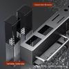 Wall-Mounted Multifunctional Kitchen Rack: Thickened Knife, Chopstick & Vegetable Knife Holder, Punch-Free Storage