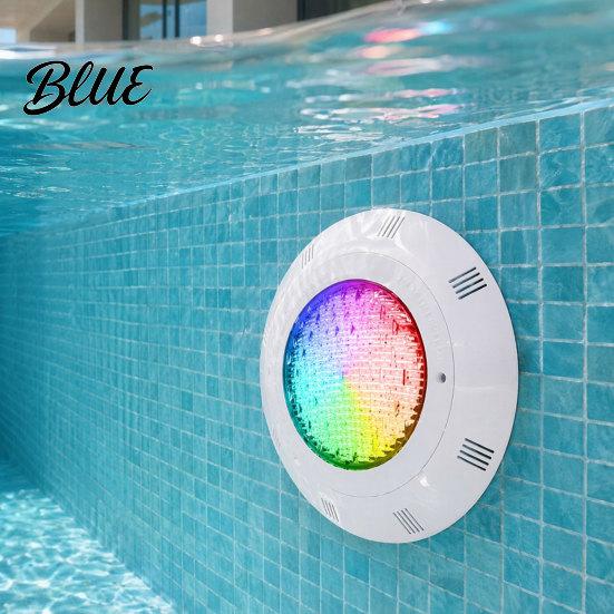 Underwater Swimming Pool Light 12V 45W RGB Submersible Lamp with Durable Waterproof Remote