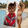 Beach Towel with Juice WRLD Pattern - soft,absorbent,machine washable Lightweight&Modern,swimming,Travel Essentials