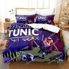Neues 3D-gedrucktes Tunika-Spiel Bettwäscheset Einzelbett Twin Full Queen King Size Bettset Erwachsene Kind Schlafzimmer Bettdeckenbezug-Sets Heimtextilien