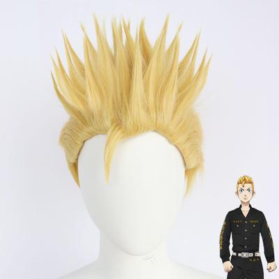 Anime My Hero Academia Mirio Toogata Million Cosplay Wig Boku No Hero Academia Golden Synthetic Hair Wigs