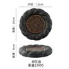 Hotel Dry Ice Plate Smoked Barbecue Planet Bowl Volcanic Stone Coal Ball Plate Molecular Cuisine Plate Concept Tableware