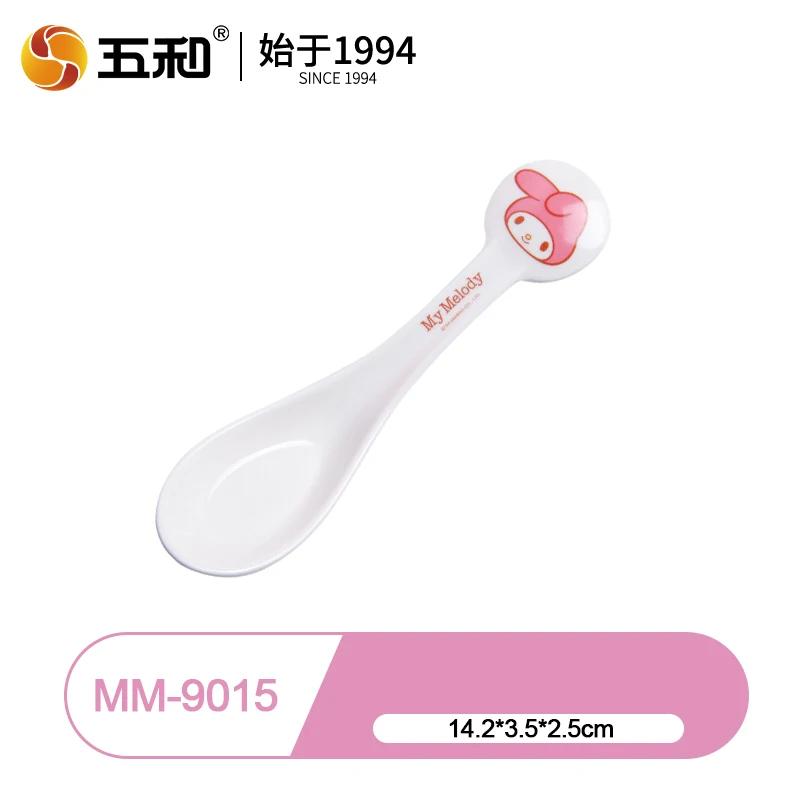 

Для детской посуды Sanrio My Melody Без BPA Тарелка для салата Обеденные тарелки Салатница Мультяшная кружка для воды Ударопрочная посуда