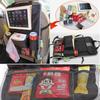 Car Seat Back Organizer Multi-Pocket Storage Bag Oxford Cloth Bag Anti-Kick Pad