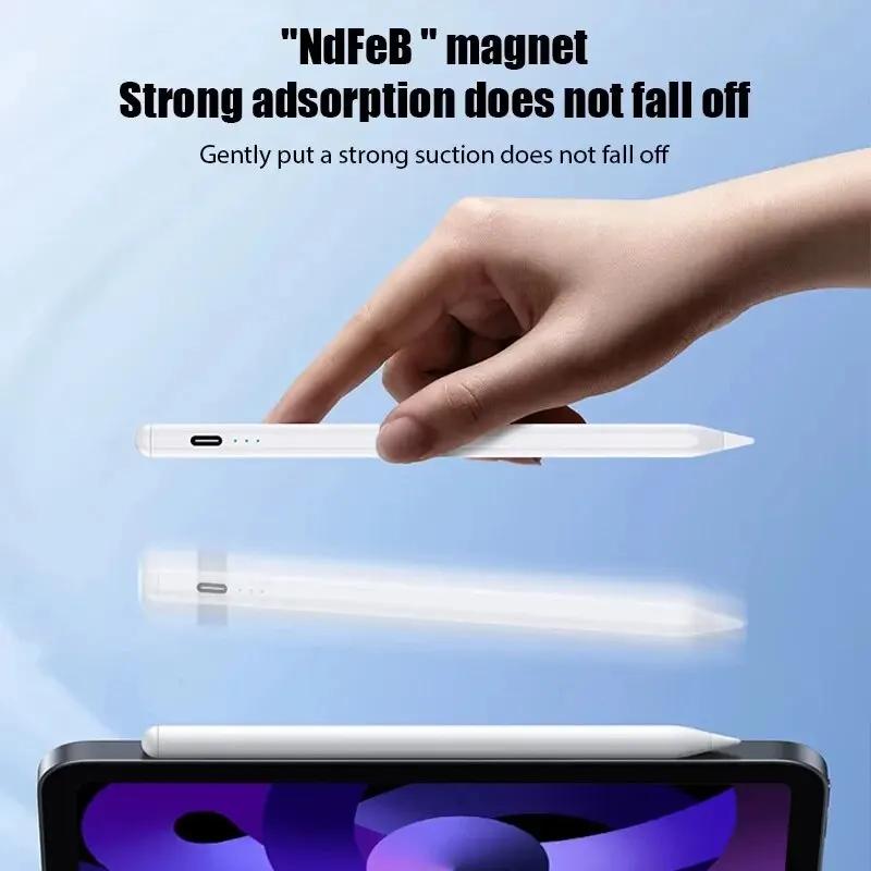 Android Tablet Kalemi İçin Evrensel Stylus Kalem Cep Telefonu Apple Pencil 2 İçin Genel iPad Kalemi Dokunmatik Ekranlı Pad Aksesuarları