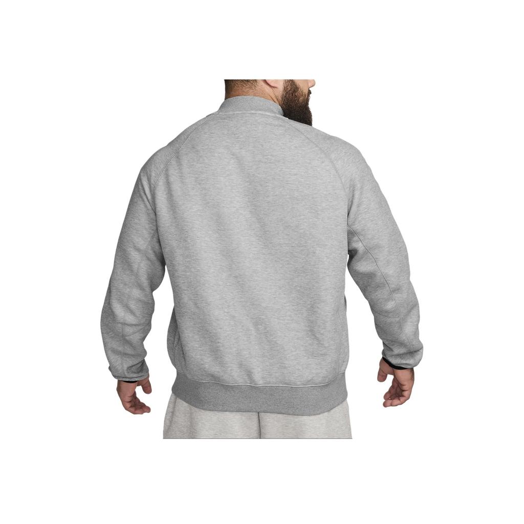 Nike Sportswear Tech Fleece Bomber Jacket Dark Grey Heather/Black Men Outerwear FB8008-063